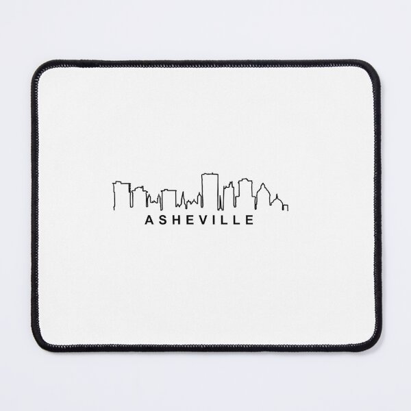 Item preview, Asheville North Carolina Skyline designed and sold by delmarvastickers.