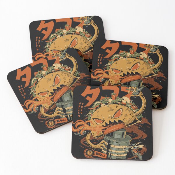 Item preview, Spicy Taco Attack designed and sold by Ilustrata®.