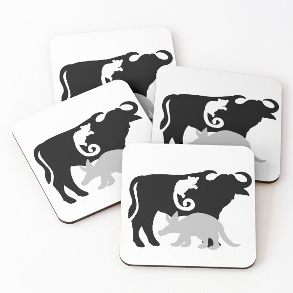 Item preview, Black and White Animal Silhouettes designed and sold by Animals-by-JB.