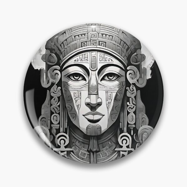 Item preview, AZTEC WARRIOR ICONOGRAPHY INCA STYLE designed and sold by digitalartlb.