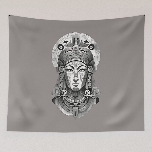 Item preview, AZTEC WARRIOR ICONOGRAPHY INCA STYLE designed and sold by digitalartlb.