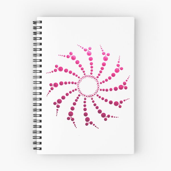 Item preview, Pink Dot Mandala Sunburst designed and sold by Cardiff Creative.