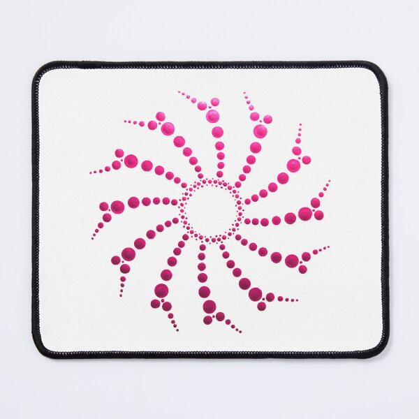 Item preview, Pink Dot Mandala Sunburst designed and sold by Cardiff Creative.