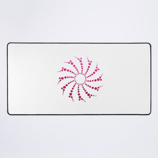 Item preview, Pink Dot Mandala Sunburst designed and sold by Cardiff Creative.