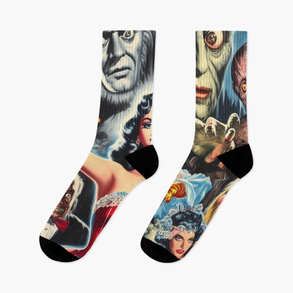 Item preview, Retrp Horror Circus designed and sold by PulpVintage.