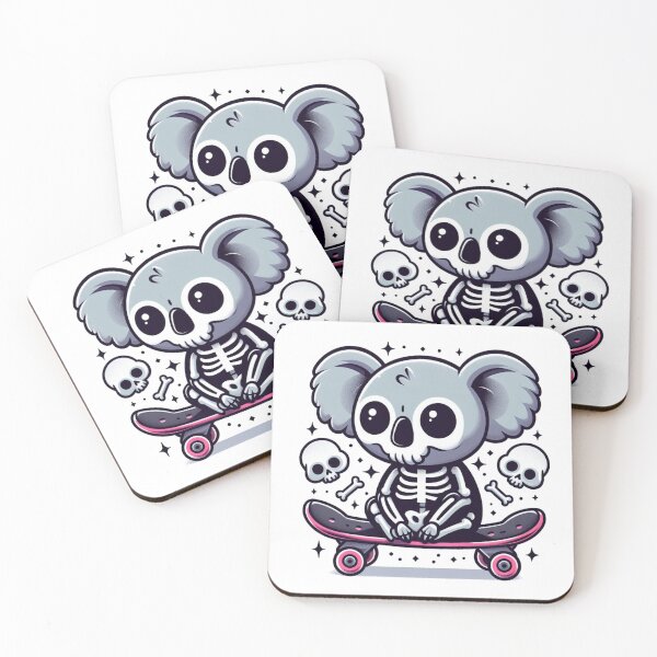 Item preview, Koala skull snaps designed and sold by RapTops.