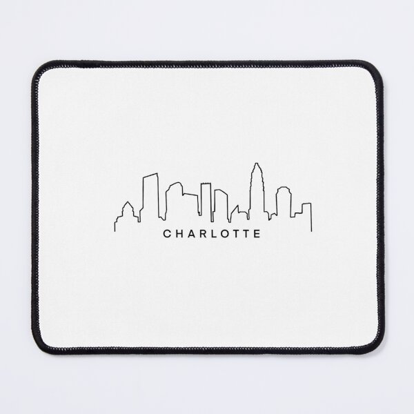 Item preview, Charlotte North Carolina Skyline designed and sold by delmarvastickers.