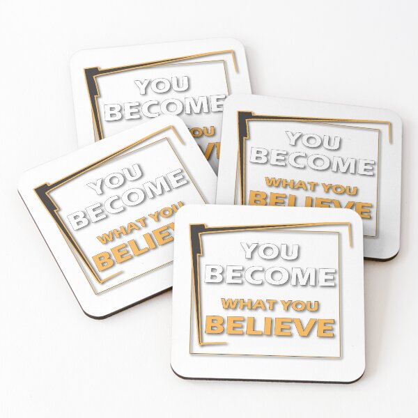 Item preview, You Become What You Believe designed and sold by DesignOnTshirt.