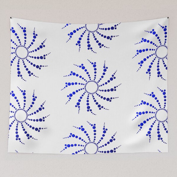 Item preview, Purple Dot Mandala Sunburst designed and sold by Cardiff Creative.