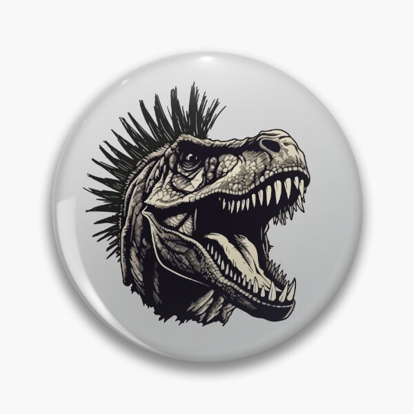 Item preview, Punk Rock Dinosaur designed and sold by AMERICANCHEEZ.