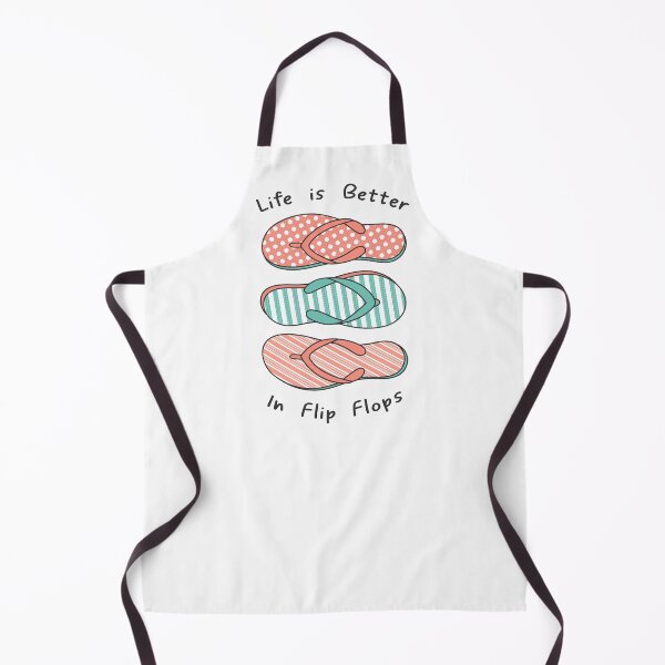 Item preview, Life is Better in Flip Flops designed and sold by AntiqueImages.