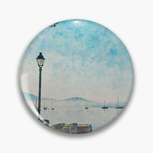 Item preview, Pine Walk Puerto Pollensa Mallorca Watercolour Effect designed and sold by GG WALL ART.