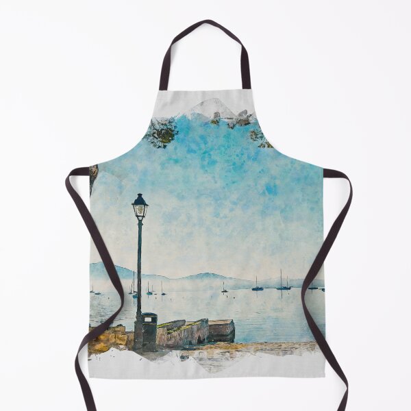 Item preview, Pine Walk Puerto Pollensa Mallorca Watercolour Effect designed and sold by GG WALL ART.