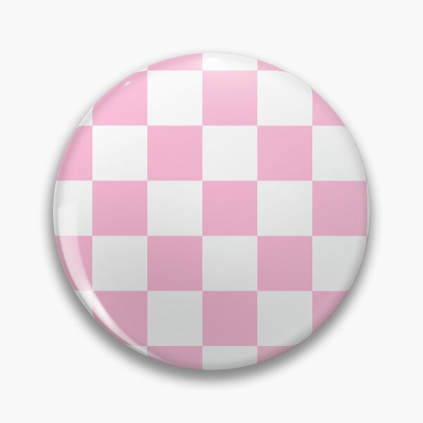 Artikelvorschau, Kariert – Weiß und Zuckerwatte-Rosa entworfen und verkauft von JustPatterns2.