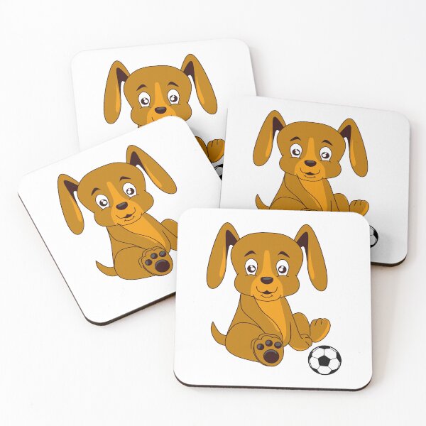 Item preview, Cute Puppy Playing with Ball designed and sold by Magdalena-7.