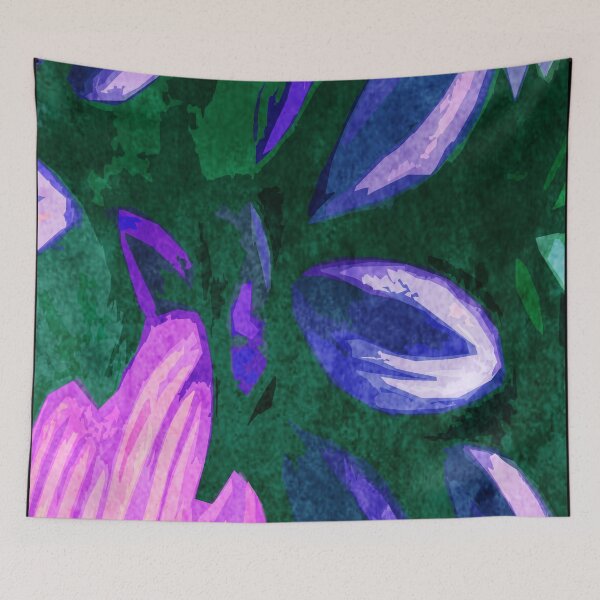 Item preview, Abstract flowers designed and sold by kinpirks.