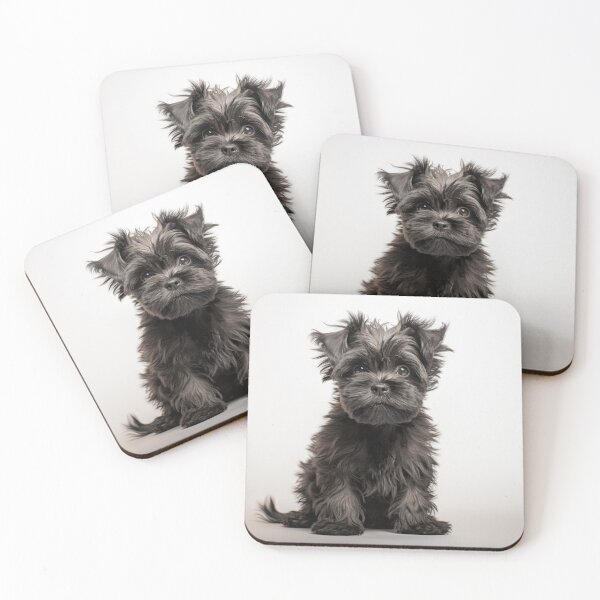 Item preview, Cute Fluffy Affenpinscher designed and sold by Static-Panda.