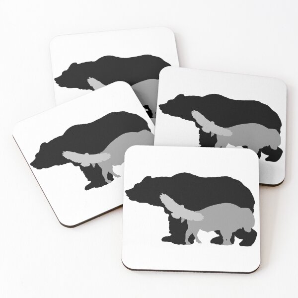 Item preview, Black and White Animal Silhouettes designed and sold by Animals-by-JB.