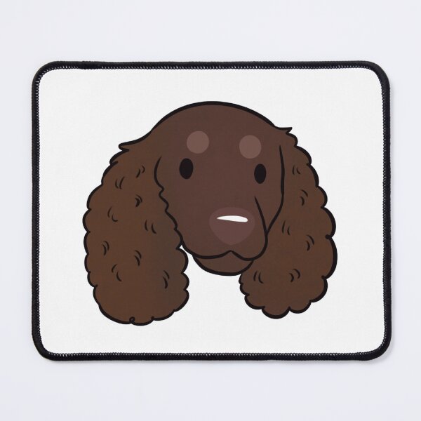 Item preview, American water spaniel dog face designed and sold by Yaragold.