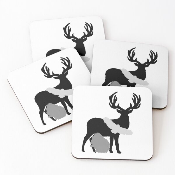 Item preview, Black and White Animal Silhouettes designed and sold by Animals-by-JB.