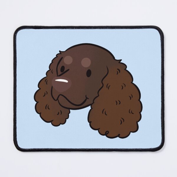 Item preview, American water spaniel dog face designed and sold by Yaragold.