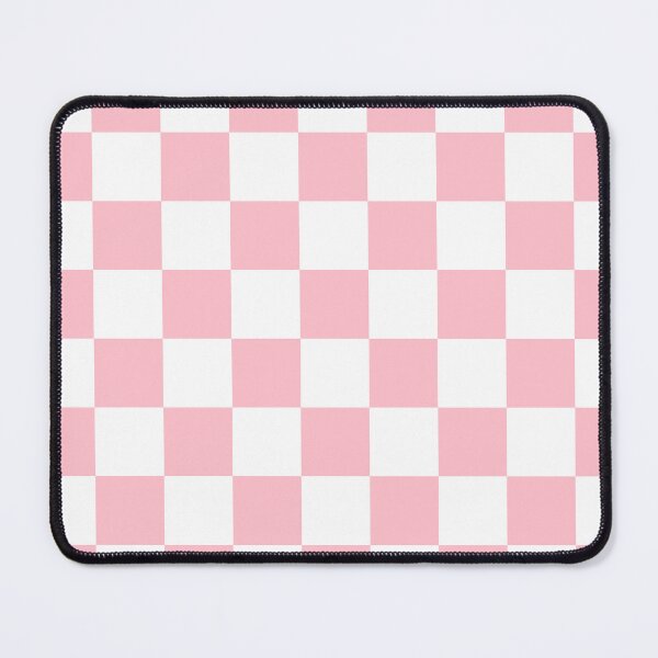 Item preview, Checkered - White and Pink designed and sold by JustPatterns2.
