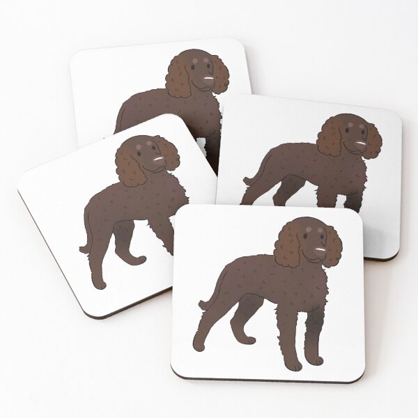 Item preview, Cute American water spaniel dog art designed and sold by Yaragold.