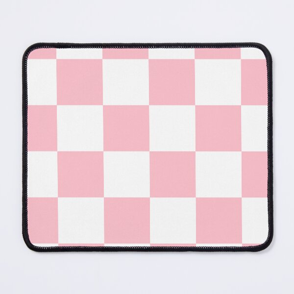 Item preview, Large Checkered - White and Pink designed and sold by JustPatterns2.