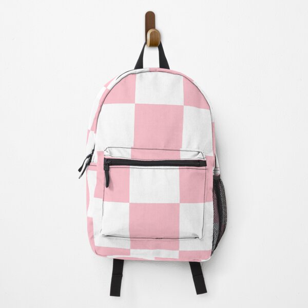 Item preview, Large Checkered - White and Pink designed and sold by JustPatterns2.