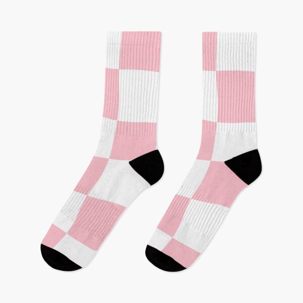 Item preview, Large Checkered - White and Pink designed and sold by JustPatterns2.
