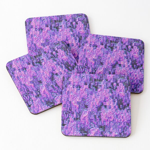 Item preview, 3D Blurple and Black Glitch Texture designed and sold by TheRulerofEarth.