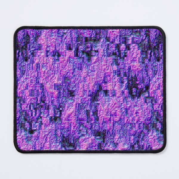 Item preview, 3D Blurple and Black Glitch Texture designed and sold by TheRulerofEarth.