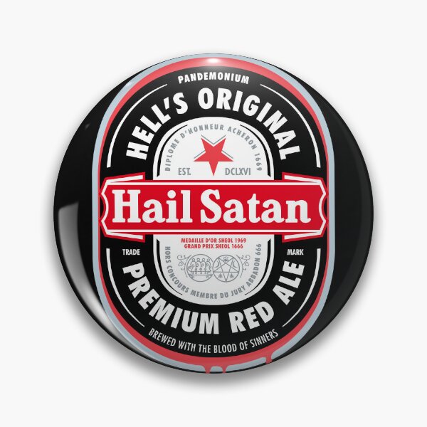 Item preview, Hail Satan designed and sold by Krobilad.