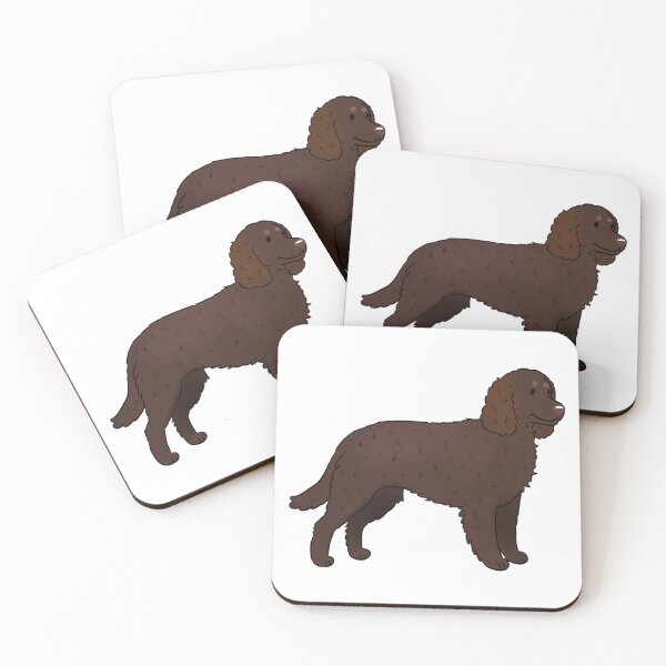 Item preview, Cute American water spaniel dog art designed and sold by Yaragold.