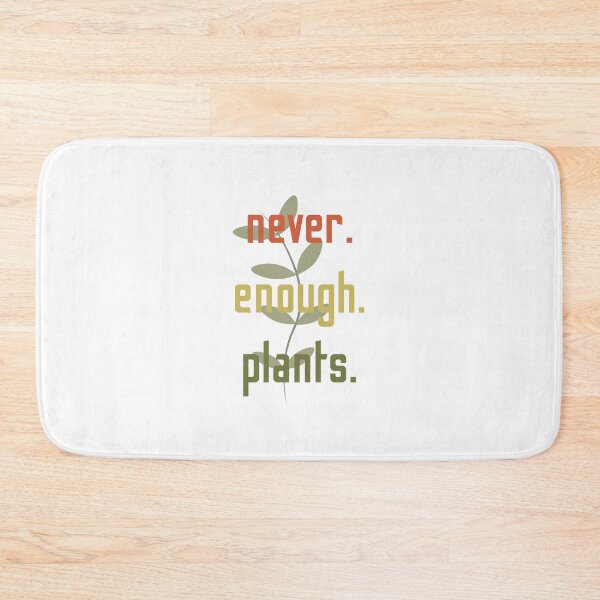 Item preview, Never enough plants retro style designed and sold by HappyNoireArt.