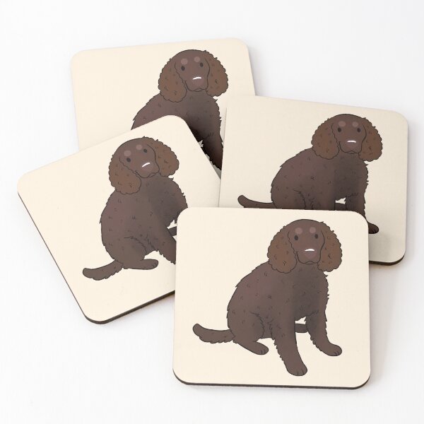 Item preview, Cute American water spaniel dog art designed and sold by Yaragold.