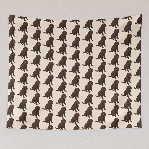 Item preview, Cute American water spaniel dog art designed and sold by Yaragold.