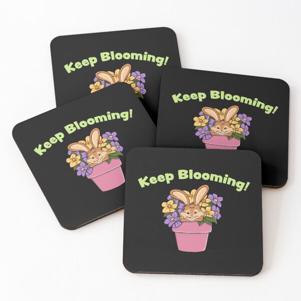 Item preview, Keep Blooming - Bunny designed and sold by Teresa Rodriguez.