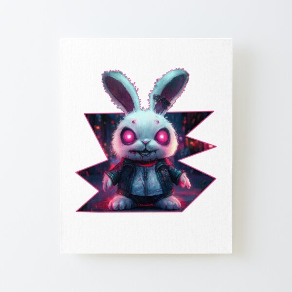 Zombie Bunny Wall Art for Sale