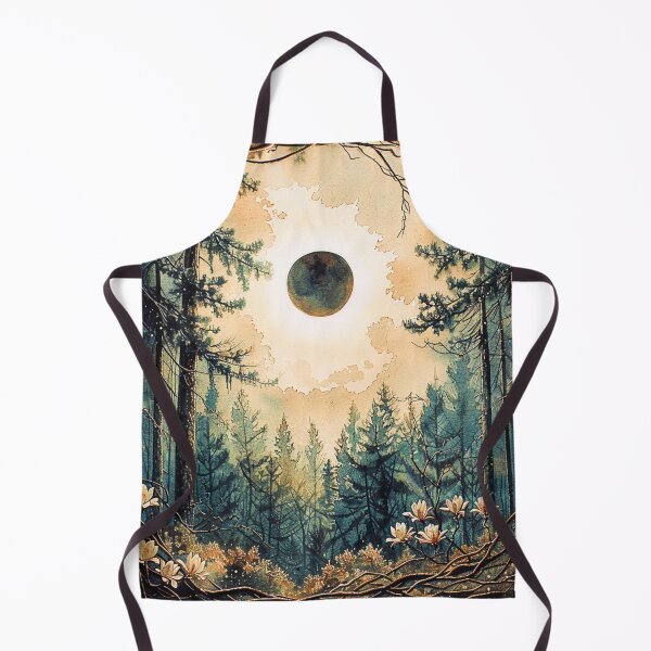 Item preview, Eclipse over Piney Woods in Watercolor designed and sold by sylviatx.