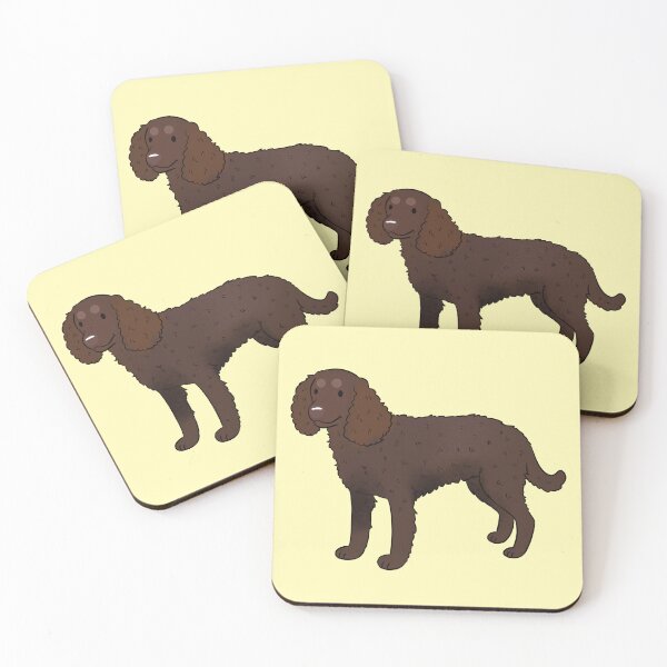 Item preview, American water spaniel dog art designed and sold by Yaragold.