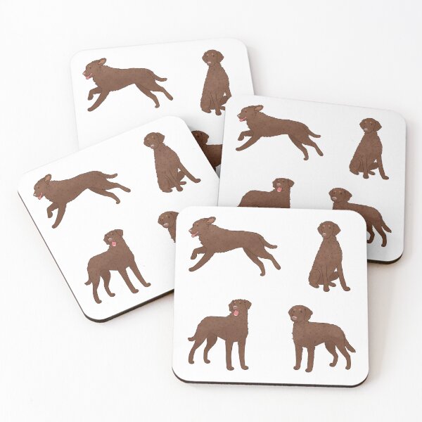 Item preview, Curly coated retriever dog pack  designed and sold by Yaragold.