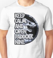 Keep calm and open paddock nine Unisex T-Shirt