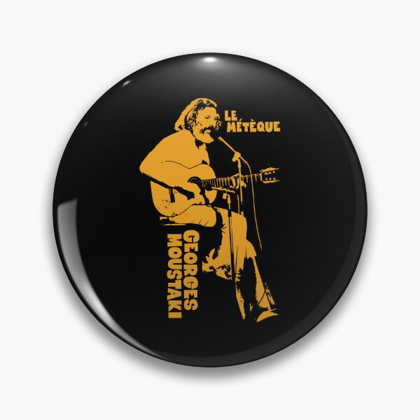 Item preview, Le Métèque: Tribute Illustration to Georges Moustaki's Iconic Chanson designed and sold by Boogosh.