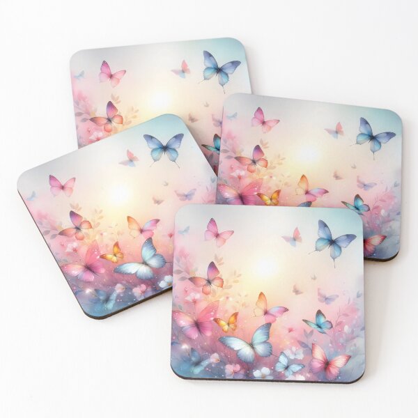 Item preview, Watercolor Butterflies - Colorful Butterflies Pattern - Spring Colorful Butterflies designed and sold by stylishdzign.