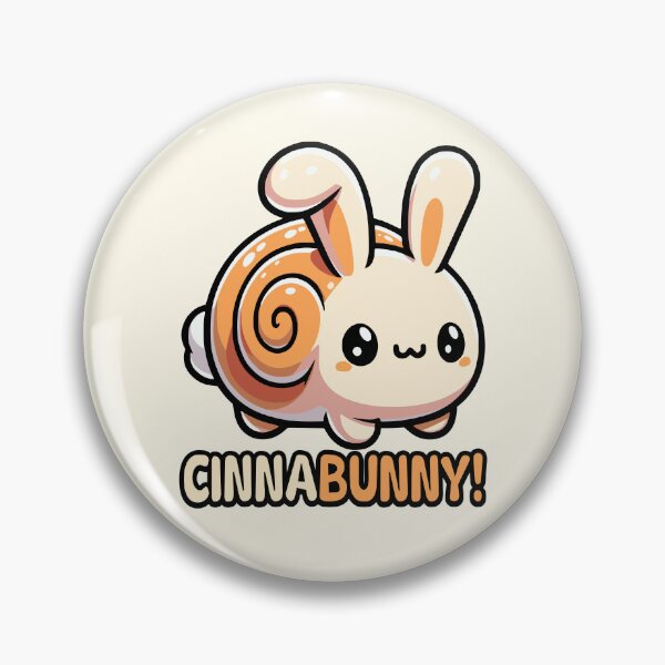 Item preview, Cinnabunny! Cute Cinnamon Roll Bunny Rabbit Pun designed and sold by PMCreative.