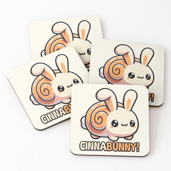 Item preview, Cinnabunny! Cute Cinnamon Roll Bunny Rabbit Pun designed and sold by PMCreative.