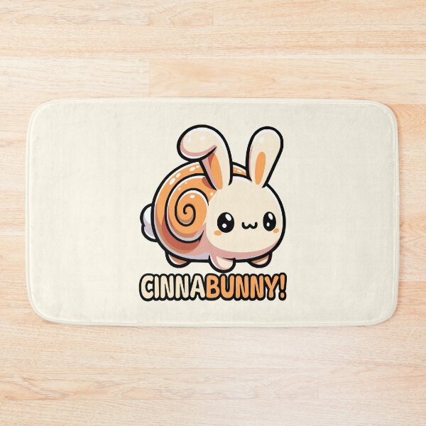Item preview, Cinnabunny! Cute Cinnamon Roll Bunny Rabbit Pun designed and sold by PMCreative.