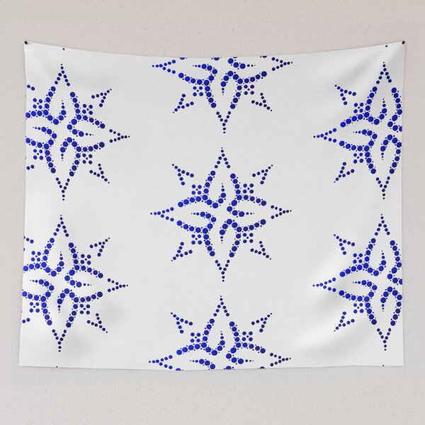 Item preview, Purple Dot Mandala Geometric Flower designed and sold by Cardiff Creative.