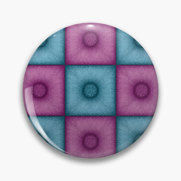 Item preview, Chess pattern from "Pouf" tiles the color of morning glory and plum color designed and sold by Cherevan.